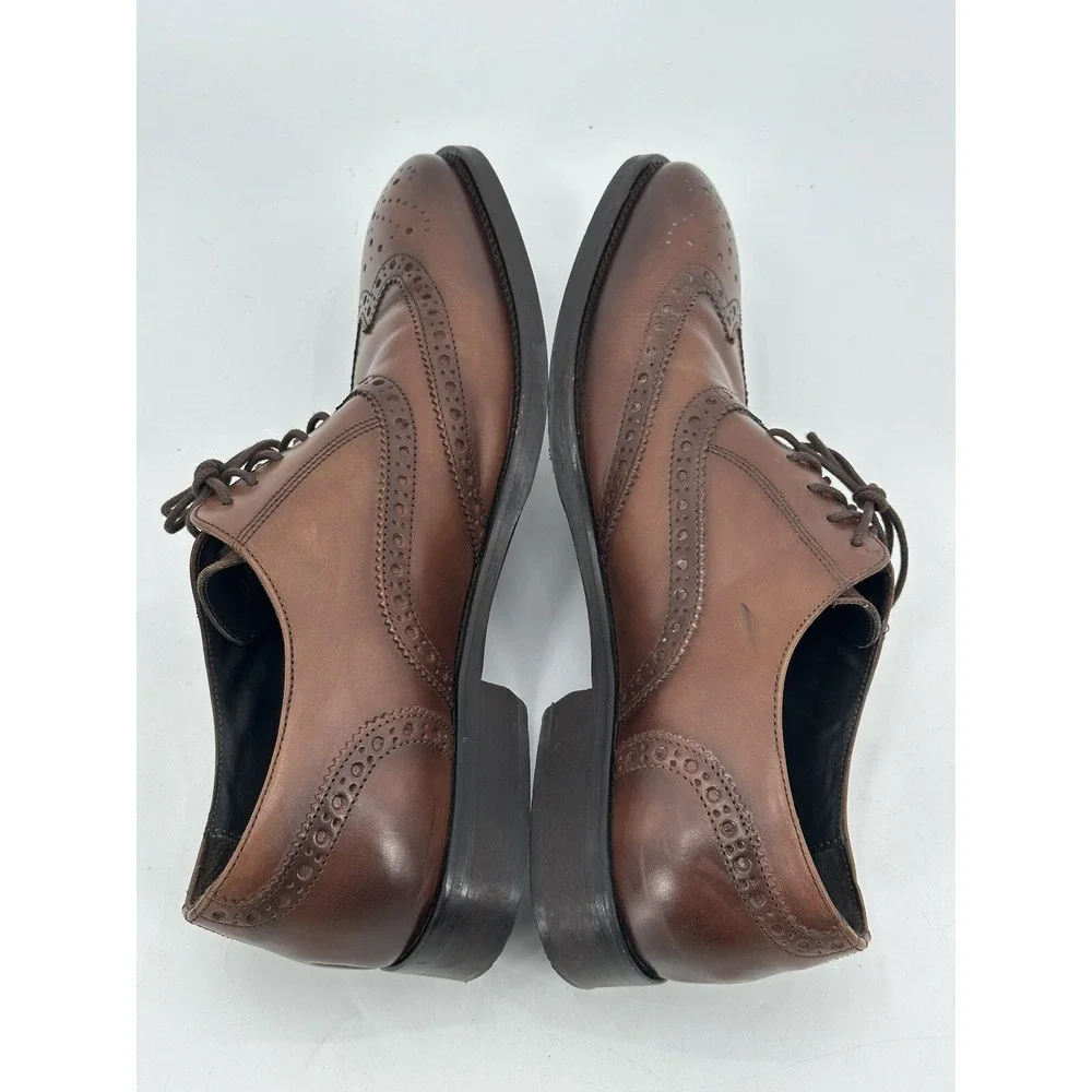 TO BOOT NEW YORK Bello Leather Brogue Oxfords Men's (Size 9 M)‎ Brown